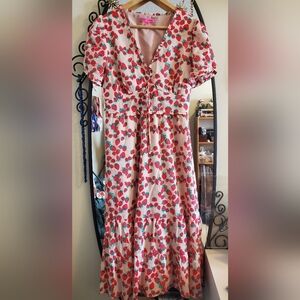 Betsy Johnson Strawberry Dress